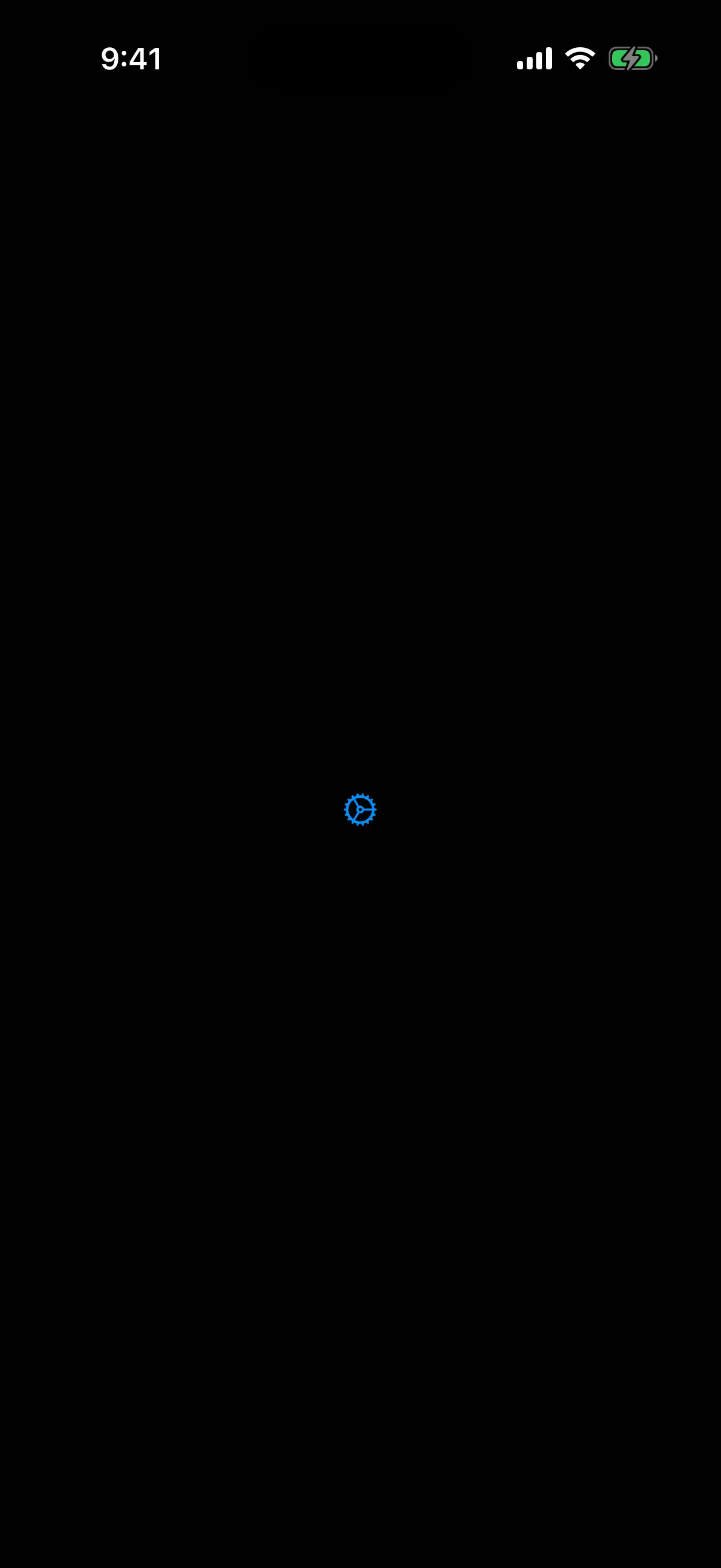 A gear icon button with no visible label