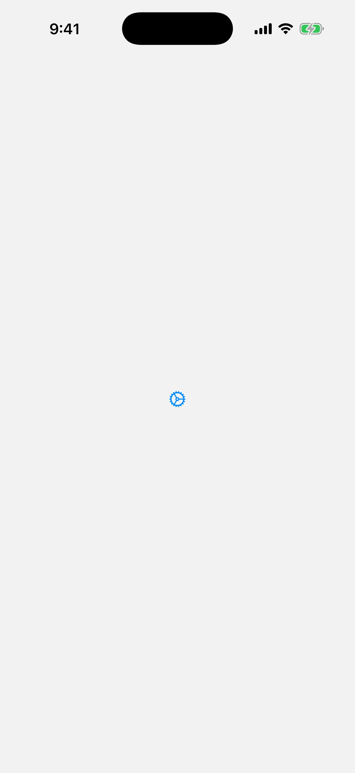 A gear icon button with no visible label